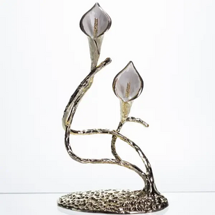 Декоративна фігурка Calla Lilies 14х8х25 см металева HP-7-19 HP-7-19 фото