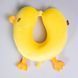 Подушка для шиї Duck U-подібна жовта HP-56-4Y HP-56-4Y фото 1