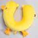 Подушка для шиї Duck U-подібна жовта HP-56-4Y HP-56-4Y фото 2