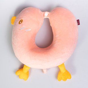 Подушка для шиї Duck U-подібна рожева HP-56-4P HP-56-4P фото