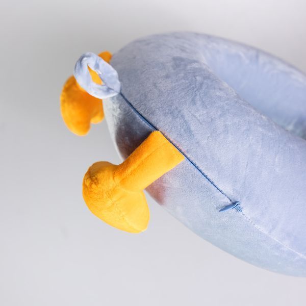 Подушка для шиї Duck U-подібна, блакитний HP-56-4BL HP-56-4BL фото