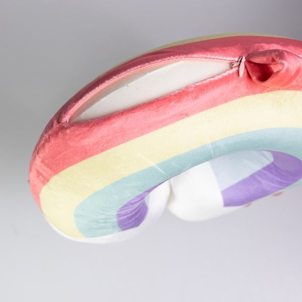 Подушка для шиї Rainbow U-подібна, рожевий HP-56-13P HP-56-13P фото