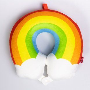 Подушка для шиї Rainbow U-подібна, червоний HP-56-13R HP-56-13R фото