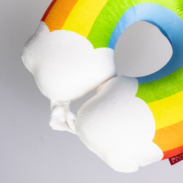 Подушка для шиї Rainbow U-подібна, червоний HP-56-13R HP-56-13R фото