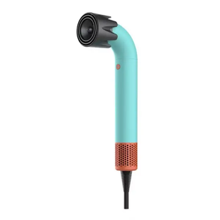Фен стайлер Super Hairdryer мультистайлер 1600 Вт прилад для волосся з холодним гарячим повітрям 4 насадки Блакитний HP-3PBL HP-3PBL фото