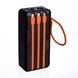 Повербанк зі швидким заряджанням та 3 шнурами 30000 mAh портативний зарядний пристрій powerbank заряджання для телефона HP-N56 HP-N56 фото 3